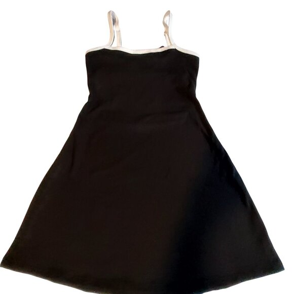 Wild Fable Black & White Butter Bliss A-Line Dress XS Adjustable Straps - Picture 4 of 10